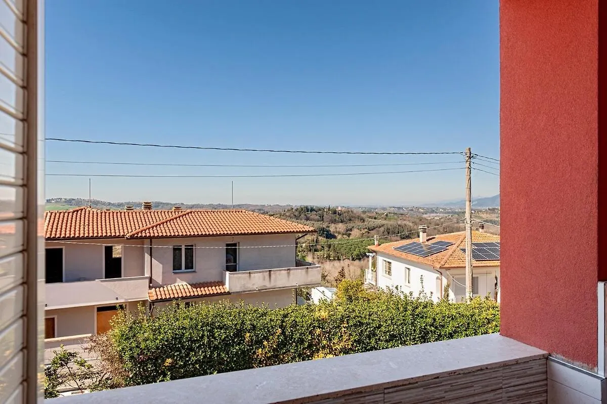 Red House - View Of The Hills Apartment Terricciola